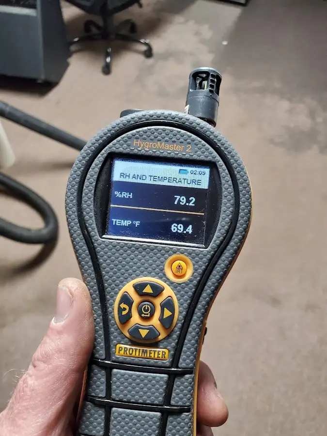 Moisture meter humidity assessment for Fire & Smoke Damage Restoration in Hanover Park